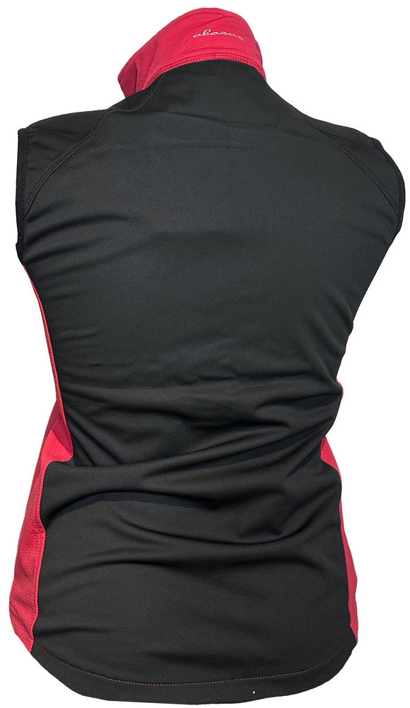 New Abacus Women's Deep Pink & Black Arden Softshell Vest Size M MSP$180