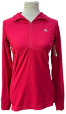Adidas Women's Dark Pink Climalite Pullover Size M-1