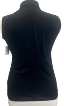 Nike Classic Black Sleeveless Polo Size L MSP$60-2