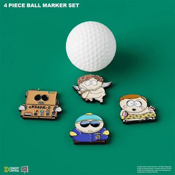 New PuttBuddies South Park Best Of Cartman Ball Marker Set - 0