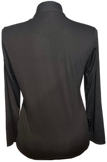 EP Pro Women's Black & White Patterned Golf Pullover w/Logo Size L - 0
