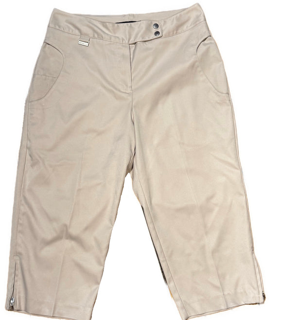 Bette & Court Tan Bermuda Shorts Size 4