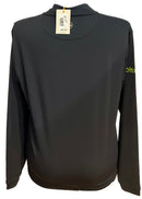 New Peter Millar Black Pullover w/ Logo Size M MSP $125-2