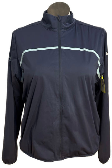 Nike Shield Navy Full Zip Jacket Size XL