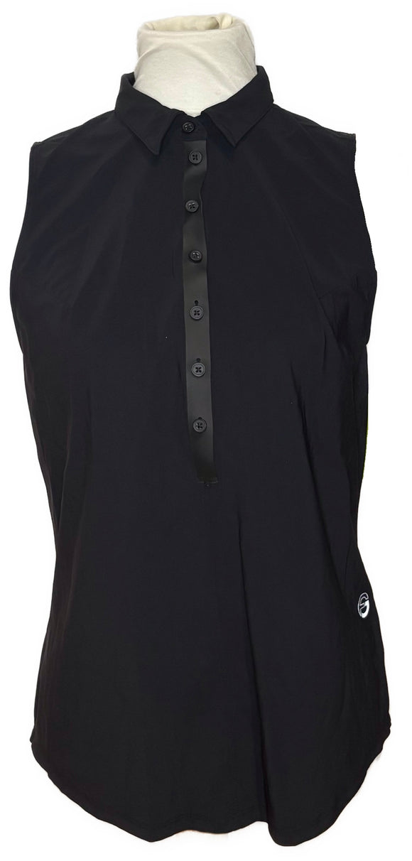 Foray Golf Women's Black Core Sleeveless Golf Top Size S MSP$98