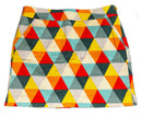 Loudmouth Women's Triangle Print Golf Skort Size 8-1
