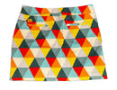 Loudmouth Women's Triangle Print Golf Skort Size 8-2