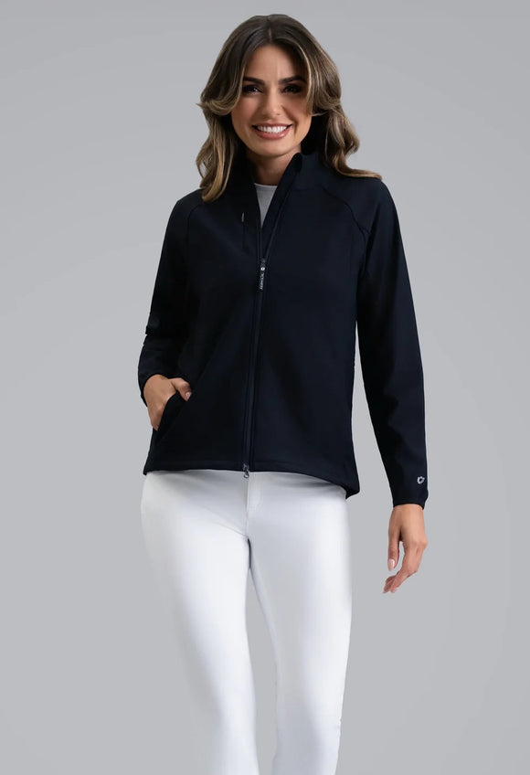 New Ibkul Women's Solid Magic UV Shield Jacket MSP$142