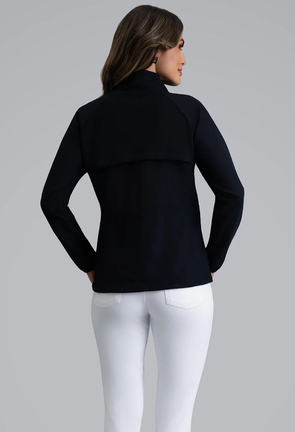 New Ibkul Women's Solid Magic UV Shield Jacket MSP$142