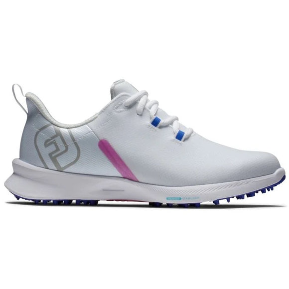 New Footjoy Women's Fuel Sport Golf Shoes - White Size 8.5 MSP$130