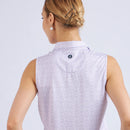 New Swannies Women's Lumina Sleeveless Golf Polo - Lilac-3