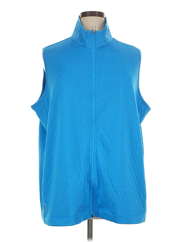 New Women's Lopez Blue Golf Vest Size 3X MSP$89