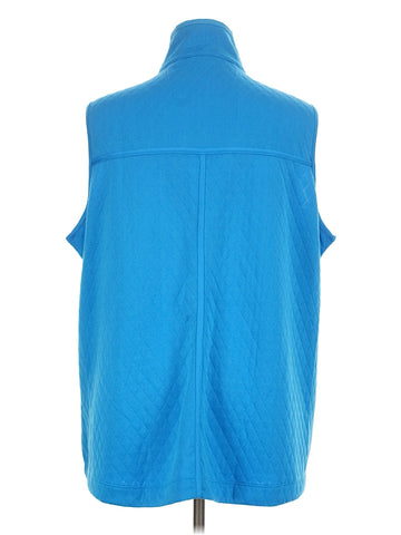 New Women's Lopez Blue Golf Vest Size 3X MSP$89 - 0
