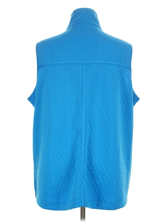 New Women's Lopez Blue Golf Vest Size 3X MSP$89