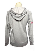 Puma Women's Heathered Gray Hooded Full-zip Jacket w/Logo Size M-2