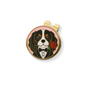New Birdie Girl Suiter Dog Golf Ball Marker & Hat Clip-1