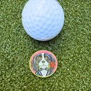 New Birdie Girl Suiter Dog Golf Ball Marker & Hat Clip-3