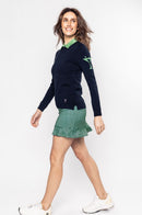 New Golftini Women's Navy Martini Crewneck Sweater Size S MSP$148-3