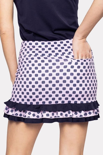 New Golftini Pretty in Pink Skort- Short - Size S MSP$128 - 0