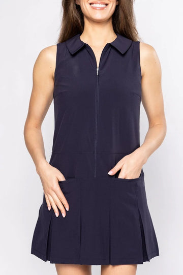 New Golftini Timeless Pleated Golf Dress Size M MSP$198