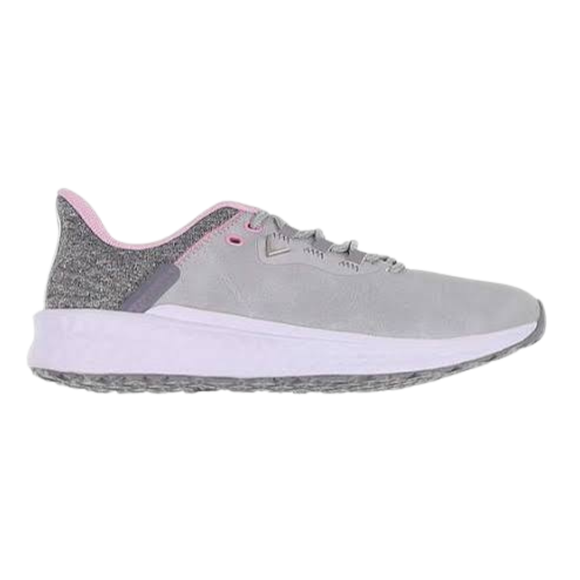 New Callaway Women's La Jolla Waterproof Spikeless Golf Shoes - Grey/Pink