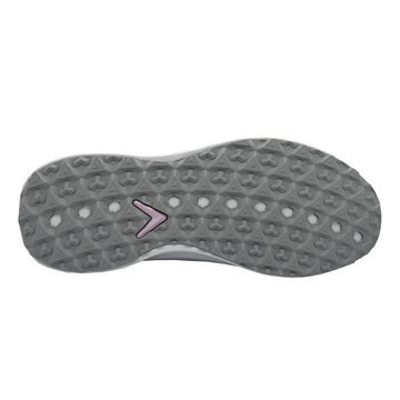 New Callaway Women's La Jolla Waterproof Spikeless Golf Shoes - Grey/Pink Size 7 - 0