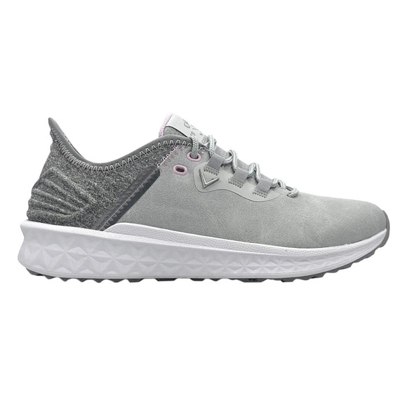 New Callaway Women's La Jolla Waterproof Spikeless Golf Shoes - Grey/Pink Size 7