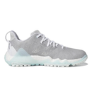 New Adidas CODECHAOS 22 Spikeless Golf Shoes - Gray/Silver/Blue-4