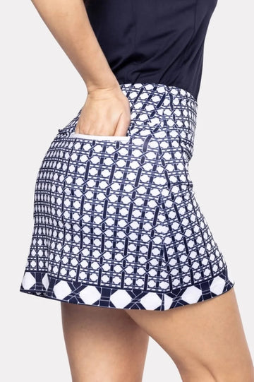 New Golftini It Girl Skort - Navy/White- Short Size S MSP$128 - 0