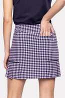 New Golftini Women's Classic & Cool Skort - Pink/Navy Size 4 MSP$138-2