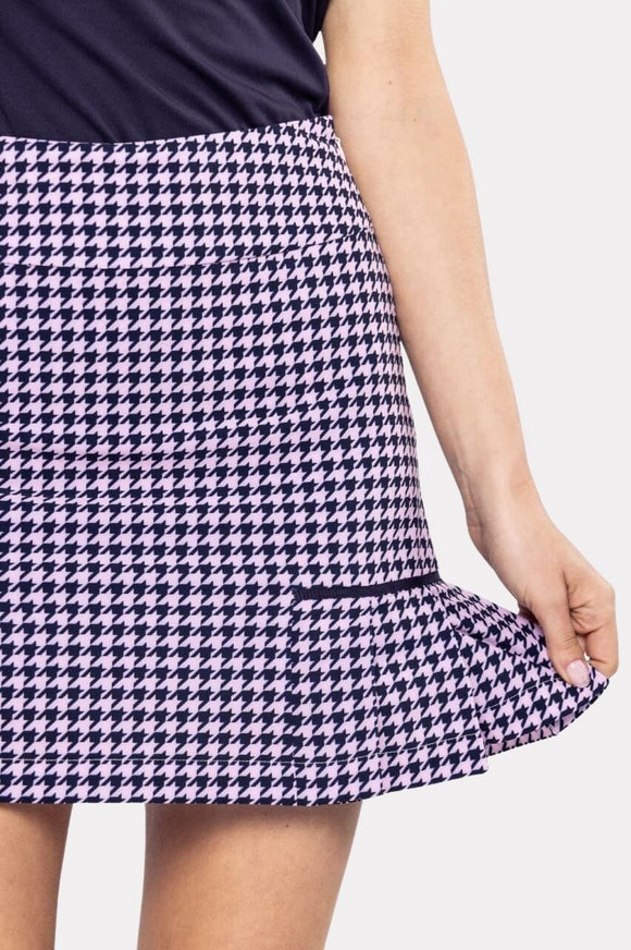 New Golftini Women's Classic & Cool Skort - Pink/Navy Size 4 MSP$138