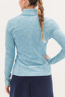 New Foray Golf Textured Full Zip Layering Jacket - Sky Blue MSP$140-4