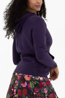 New Foray Golf Women's Plum Knit Sweater Hoodie MSP$160-2