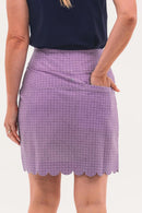 New Foray Golf Purple Scalloped Edge Wrap Skort MSP$160-2
