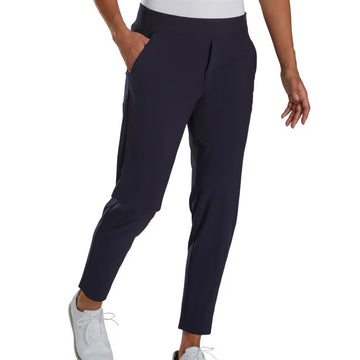 New Women's Footjoy Lightweight Ankle Pant Navy Size L MSP$125