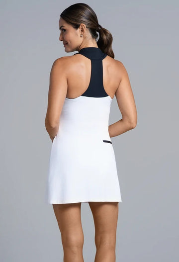 New Ibkul Color Block Tennis Dress Size S MSP $126 - 0