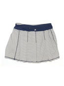 Kyodan White & Navy Striped Pleated Tennis Skort Size XS-3
