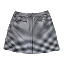 Lady Hagen Navy/White Gingham Golf Skort Size 6-2