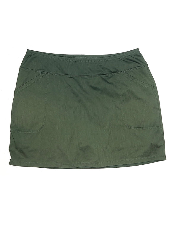 Jofit Women's Loden Green Pull-on Golf Skort Size XL MSP$98