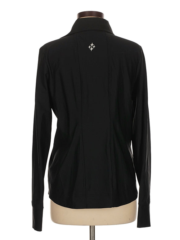Jofit Women's Black Asymmetrical Full-Zip Golf Jacket Size M MSp$138