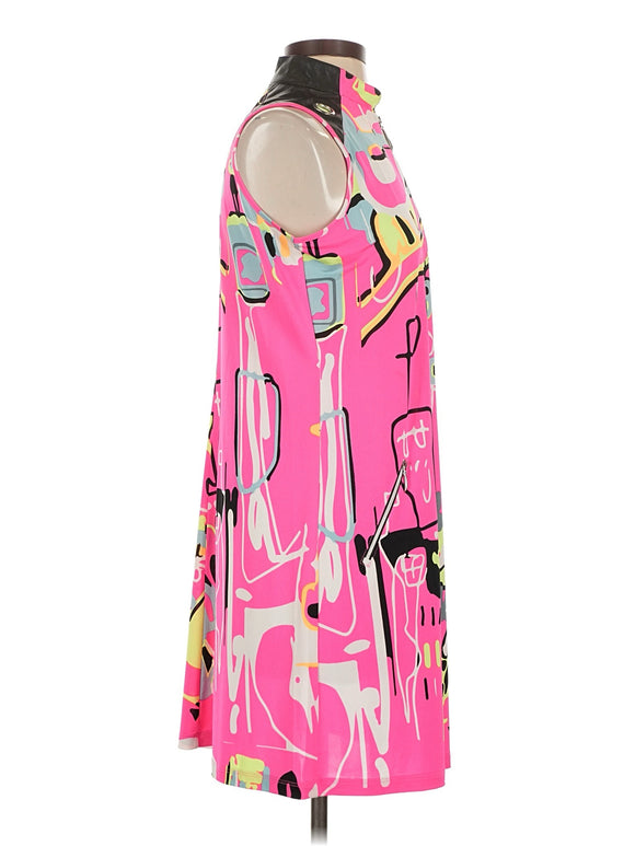 Jamie Sadock Pink Print Sleeveless Golf Dress Size S MSP$120