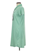 New William Murray Green Cocktails Print Polo Dress Size M MSP$98-3