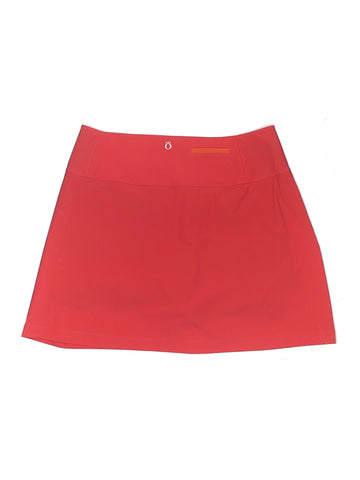Kinona Sport Red Long Strides Golf Skort Size L MSP$115 - 0