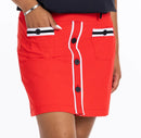 Kinona Sport Red Long Strides Golf Skort Size L MSP$115-3
