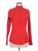 Jofit Women's Lipstick Red Zip Pullover Size M MSP$96-1
