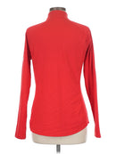 Jofit Women's Lipstick Red Zip Pullover Size M MSP$96-3
