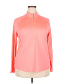 Jofit Women's Bright Coral Zip Pullover Size XXL MSP$96-1