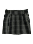 Jofit Women's Black Windowpane Streth Golf Skort Size L-1