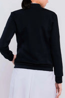 New Women's Foray Golf Core Neoprene Bomber Jacket- Black MSP$180-2