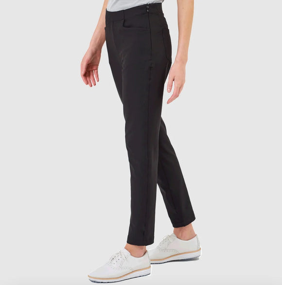 New Dunning Golf Women's Player Fit Stretch Pant - Black MSP$109